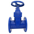 Bundor DIN standard  Flanged 4 Inch 2inch Ductile Iron Sluice Resilient Seat Gate Valve Manufacture